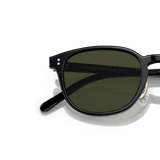 Oliver Peoples Fairmont Sun-F with Black frame and Green lenses - Variant