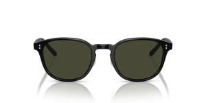 Oliver Peoples Fairmont Sun-F with ブラック frame and グリーン lenses - 画像2