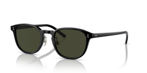 Oliver Peoples Fairmont Sun-F with Black frame and Green lenses - image 1