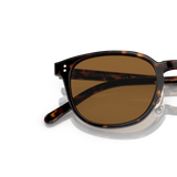 Oliver Peoples Fairmont Sun-F avec une monture 362 et des verres Brun - Variant