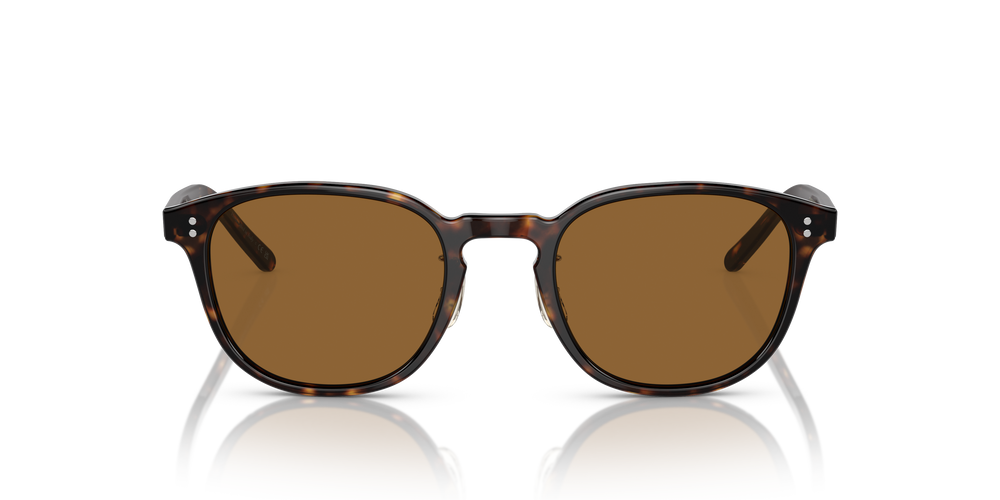 Sie Oliver Peoples Fairmont Sun-F mit 362 Gestell und Braun Gläsern - Das Bild 2