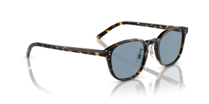 Oliver Peoples Fairmont Sun-F avec une monture Vintage DTB et des verres Bleu - image 3