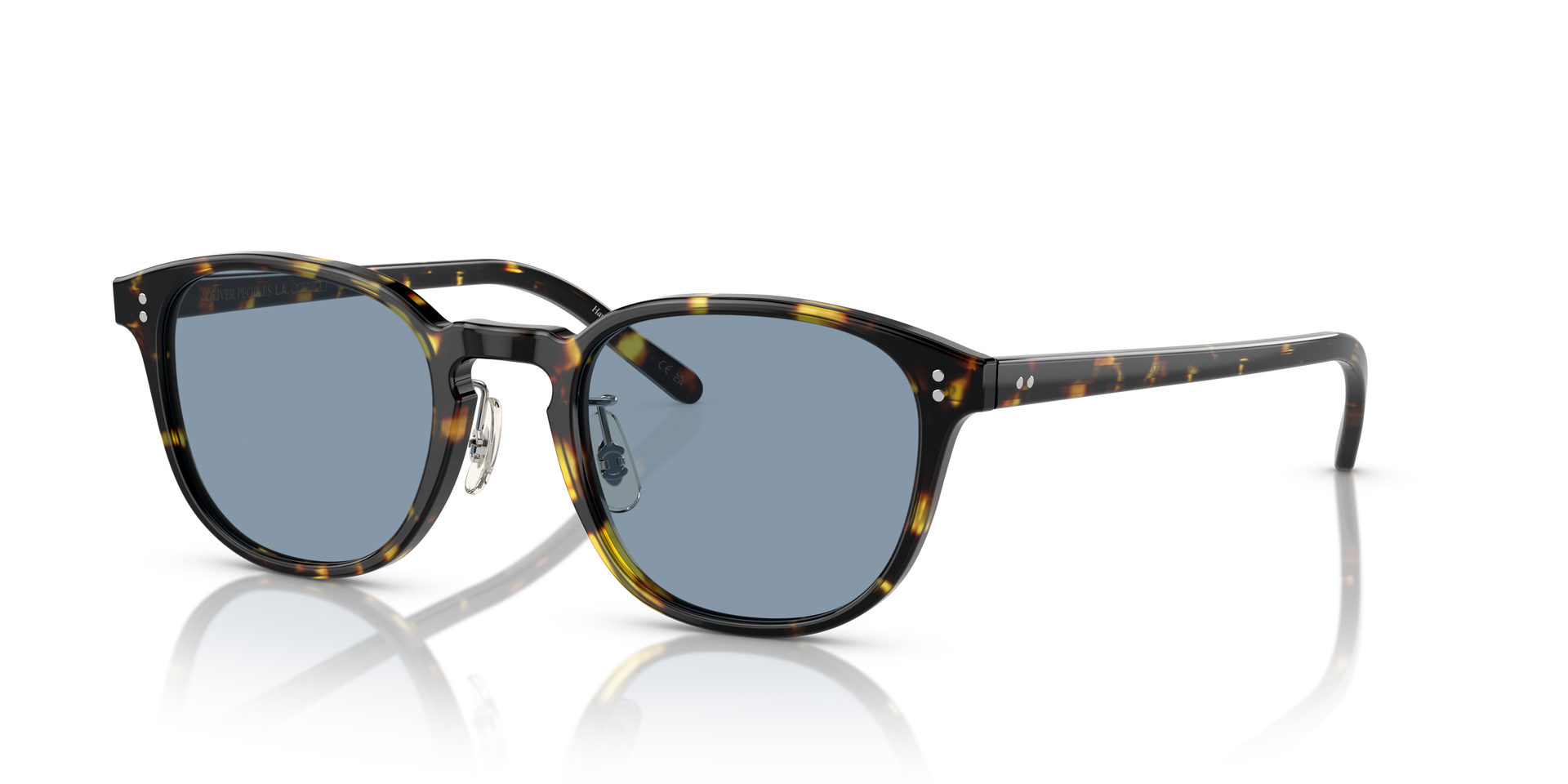OLIVER PEOPLES FAIRMONT SUN-F DTB サングラス Oliver Peoples Fairmont Sun-F with Vintage DTB frame and Cobalto