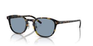 Oliver Peoples Fairmont Sun-F avec une monture Vintage DTB et des verres Bleu - image 1
