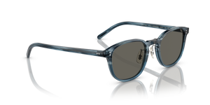 Oliver Peoples Fairmont Sun-F avec une monture Bleu foncé VSB et des verres Gris - image 3