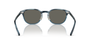 Oliver Peoples Fairmont Sun-F avec une monture Bleu foncé VSB et des verres Gris - image 5