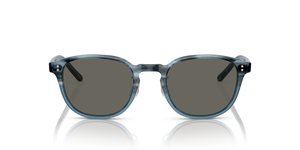Oliver Peoples Fairmont Sun-F avec une monture Bleu foncé VSB et des verres Gris - image 2