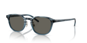 Oliver Peoples Fairmont Sun-F avec une monture Bleu foncé VSB et des verres Gris - image 1