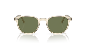 Oliver Peoples Fairmont Sun with Buff frame and Green lenses - image 2