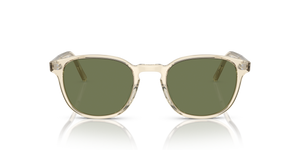Oliver Peoples Fairmont Sun with Buff frame and Green lenses - image 2