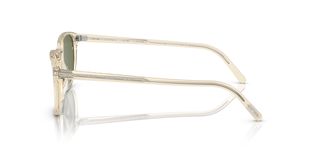 Oliver Peoples Fairmont Sun con montura Ante y lentes Verde - El 4