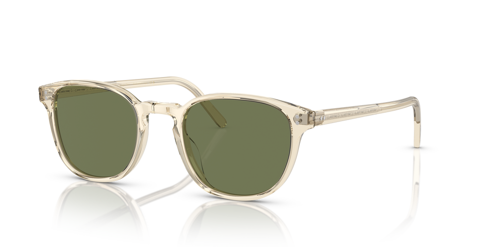Oliver Peoples Fairmont Sun with Buff frame and Green lenses - image 3
