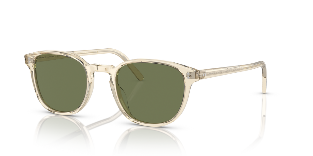 Oliver Peoples Fairmont Sun with Buff frame and Green lenses - image 3