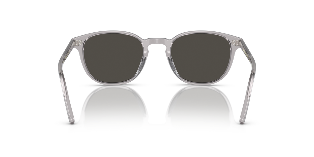 Oliver Peoples Fairmont Sun with Workman Grey frame and Dark Grey