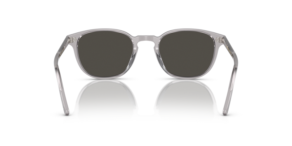 Oliver Peoples Fairmont Sun with Workman Grey frame and Dark Grey