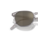 Oliver Peoples Fairmont Sun with Workman Grey frame and Dark Grey