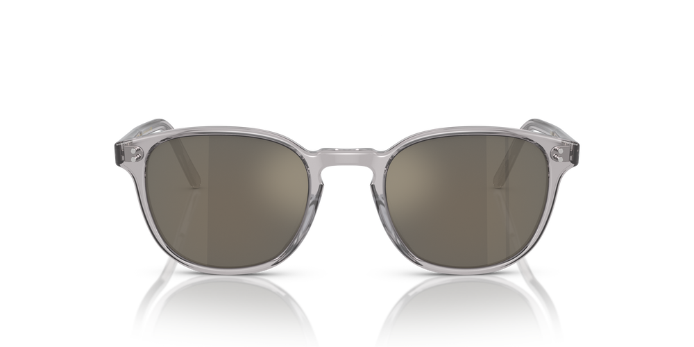 Oliver Peoples Fairmont Sun with Workman Grey frame and Dark Grey