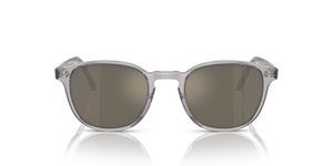 Oliver Peoples Fairmont Sun with Workman Grey frame and Gold lenses - Image 2