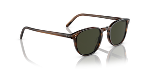 Oliver Peoples Fairmont Sun with Tuscany Tortoise frame and Green lenses - image 3