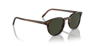 Oliver Peoples Fairmont Sun with Tuscany Tortoise frame and Green lenses - image 3