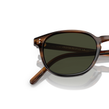 Oliver Peoples Fairmont Sun with Tuscany Tortoise frame and Green lenses - Variant Image