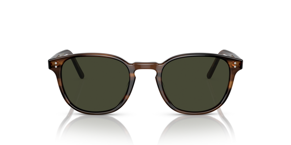 Oliver Peoples Fairmont Sun with Tuscany Tortoise frame and Green lenses - image 2