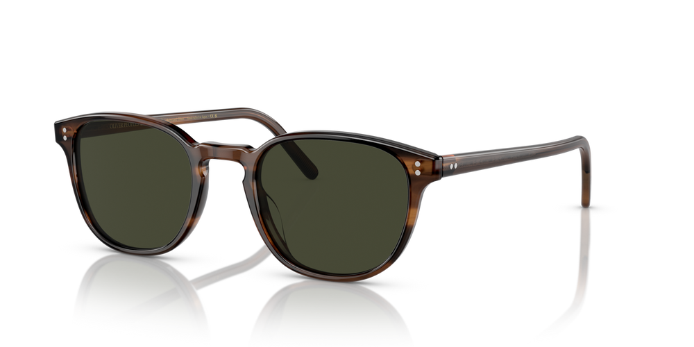 Oliver Peoples Fairmont Sun with Tuscany Tortoise frame and Green lenses - image 5