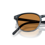 Oliver Peoples Fairmont Sun avec une monture Twilight dégradé et des verres Brun - Variant