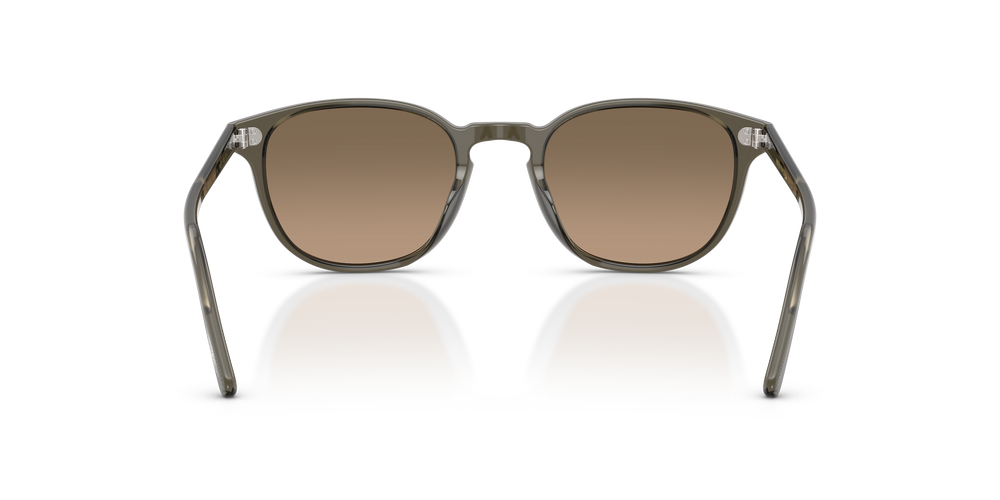 Oliver Peoples Fairmont Sun with Inkwell frame and Sandstone