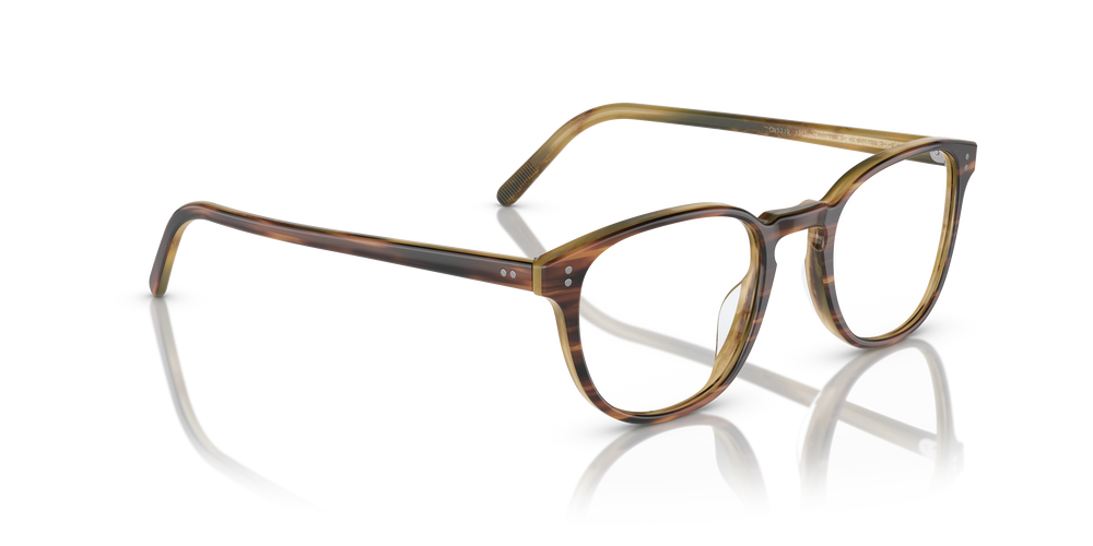 Oliver Peoples Fairmont con montatura Amaretto-Miele striato - L'immagine 3
