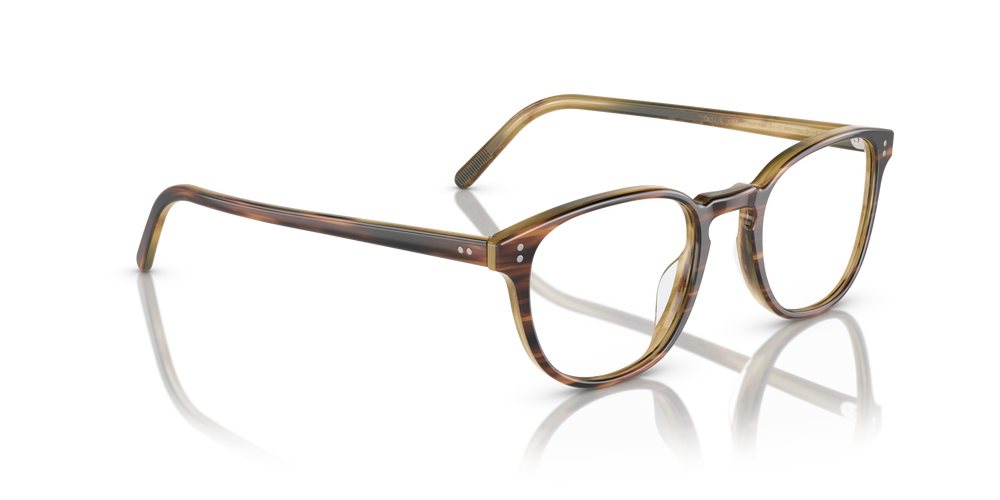 Oliver Peoples Fairmont avec monture Amaretto-Rayé Miel - image 3