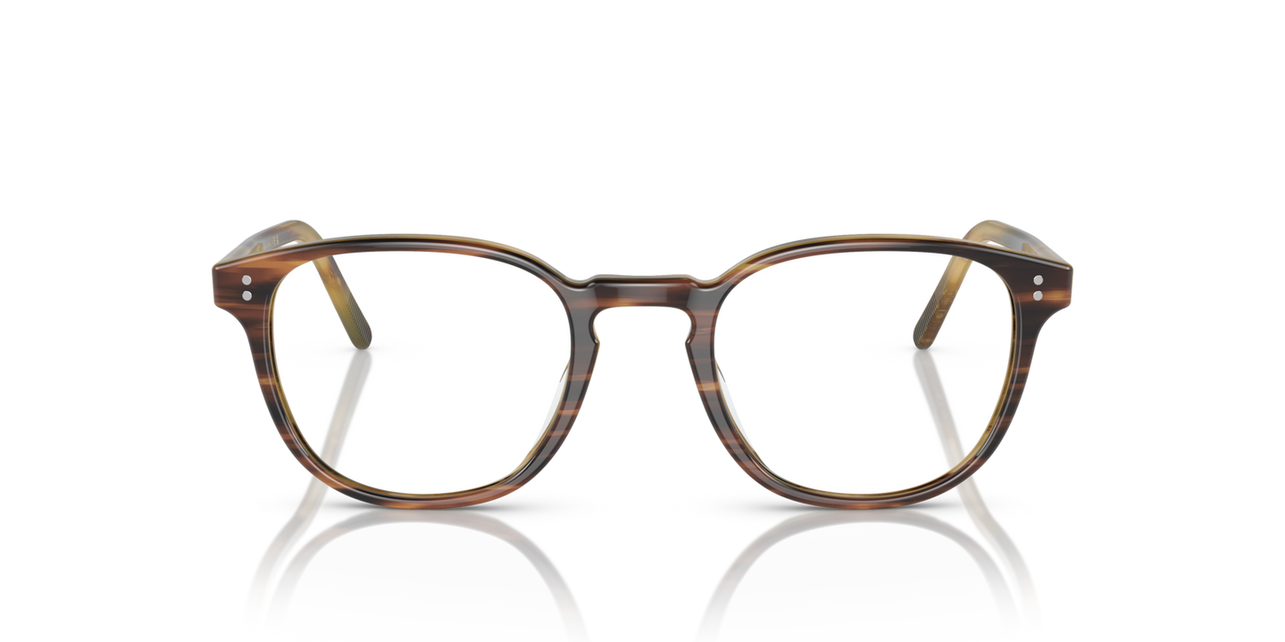 Oliver Peoples Fairmont avec monture Amaretto-Rayé Miel - Image Matériau