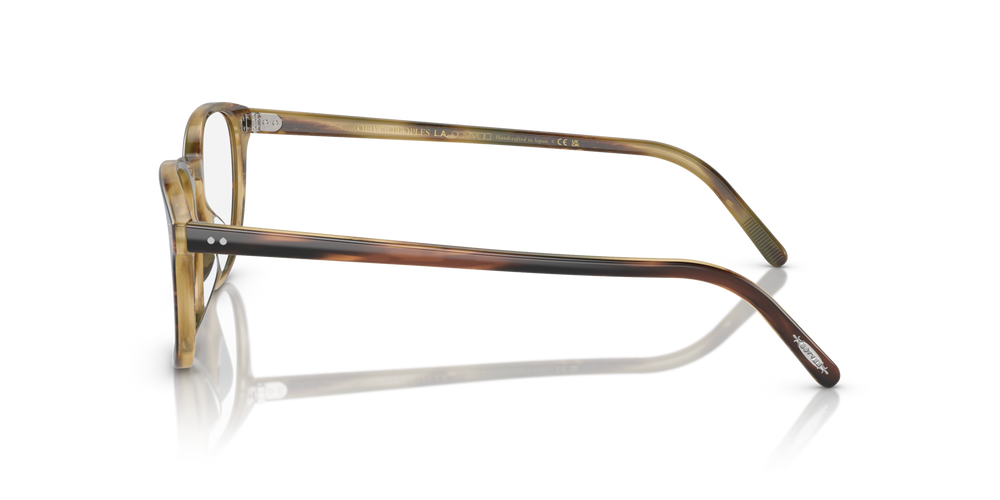Oliver Peoples Fairmont avec monture Amaretto-Rayé Miel - image 4