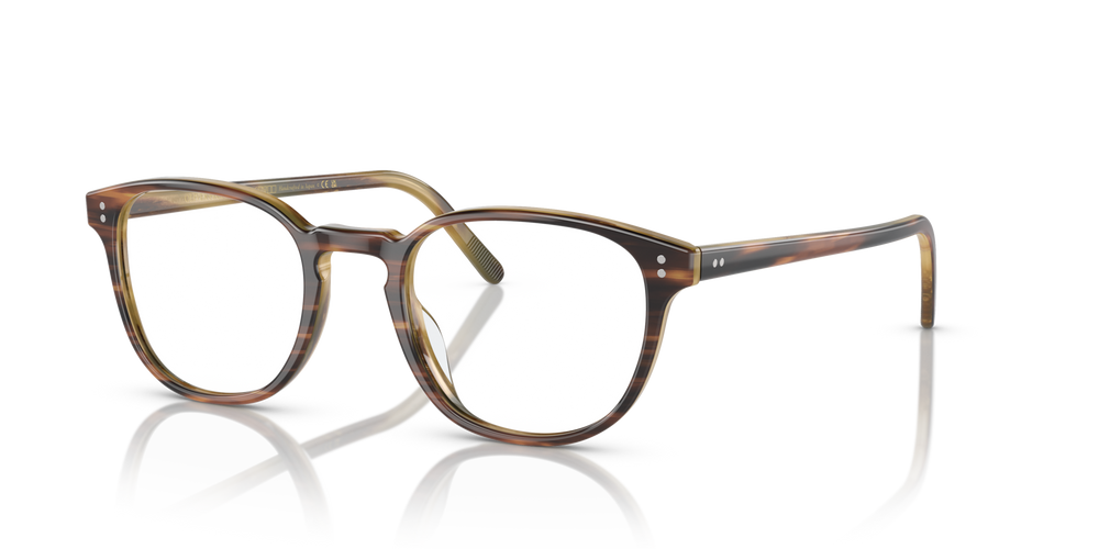 Oliver Peoples Fairmont mit Amaretto/Honig gestreift Gestell - bild 2