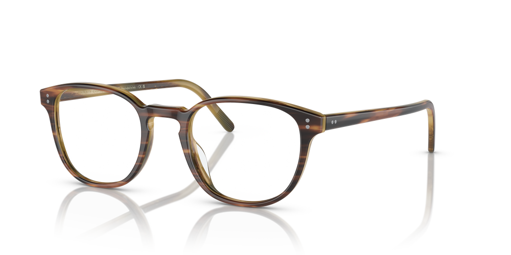 Oliver Peoples Fairmont with Amaretto-Striped Honey frame | Oliver