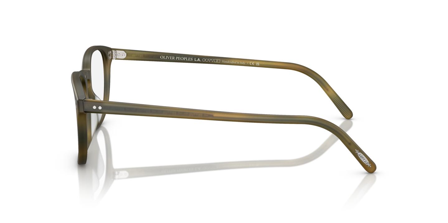 Oliver Peoples Fairmont con montura Carey Musgo Mate - Imagen Bisagra