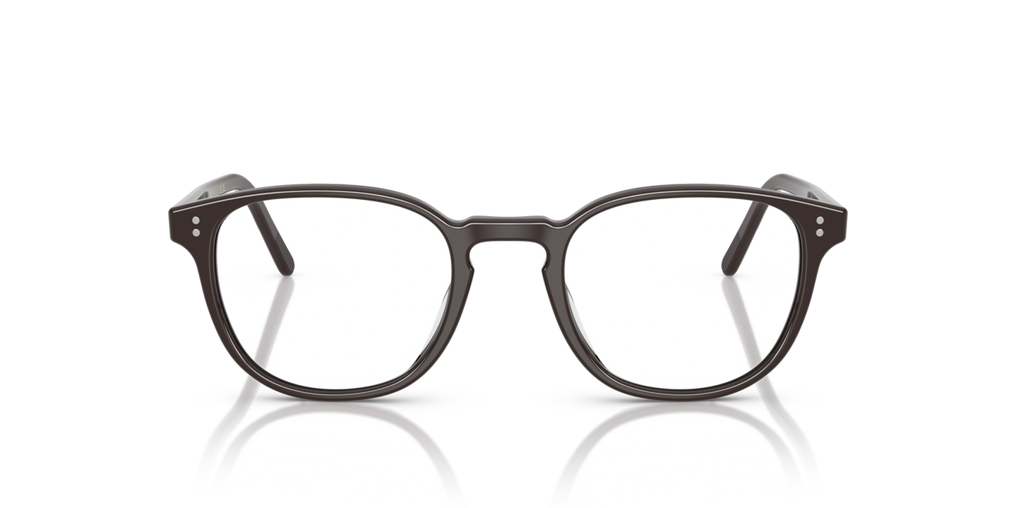 Oliver Peoples Fairmont avec monture Brun Kuri - Image Matériau