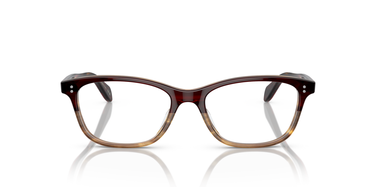 Oliver Peoples Ashton con montatura Rosso tartarugato vintage - Immagine Materiale