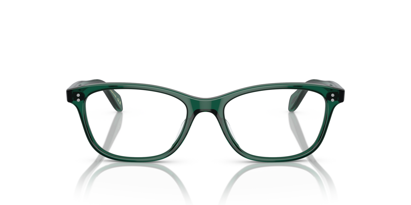 Oliver Peoples Ashton con montatura Translucent Dark Teal - Immagine Materiale