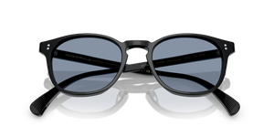 Oliver Peoples Finley Esq. Sun avec une monture Noir et des verres Bleu - image 6