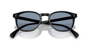 Oliver Peoples Finley Esq. Sun with Black frame and Blue lenses - Image 6