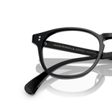 Oliver Peoples Finley Esq. Sun con montura Negro y lentes Azul - Variant