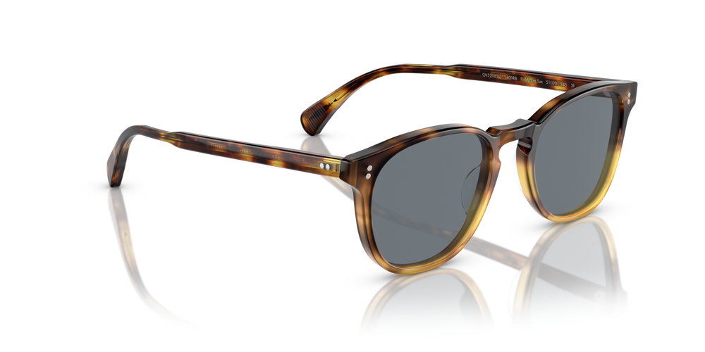 Oliver Peoples Finley Esq. Sun with Vintage Brown Tortoise Gradient frame and Blue lenses - image 3