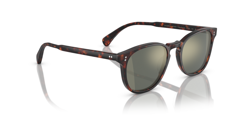 Oliver Peoples Finley Esq. Sun con montura Tortuga y negro marta cibelina semimate y lentes Verde - El 3