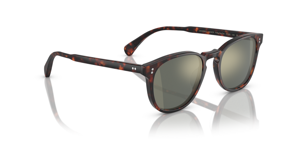 Oliver Peoples Finley Esq. Sun con montura Tortuga y negro marta cibelina semimate y lentes Verde - imagen 3