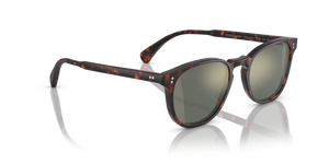 Oliver Peoples Finley Esq. Sun con montura Tortuga y negro marta cibelina semimate y lentes Verde - imagen 3