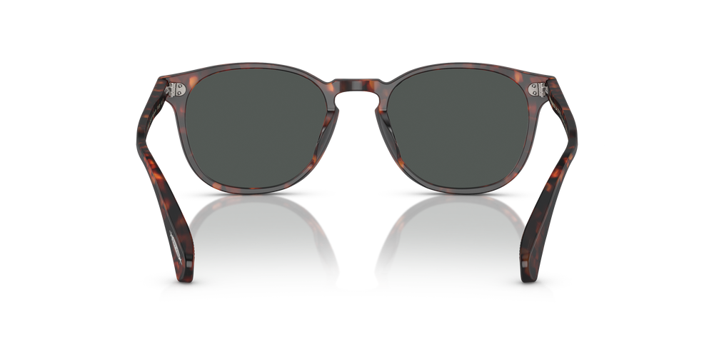 Oliver Peoples Finley Esq. Sun with Semi Matte Sable Tortoise frame and Green lenses - Image 5