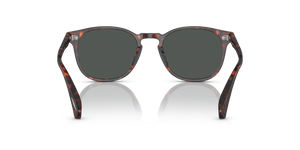 Oliver Peoples Finley Esq. Sun with Semi Matte Sable Tortoise frame and Green lenses - Image 5