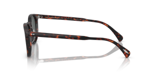 Oliver Peoples Finley Esq. Sun with Semi Matte Sable Tortoise frame and Green lenses - Image 4