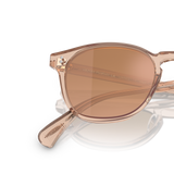 Oliver Peoples Finley Esq. Sun with Blush frame and Brown lenses - Variant